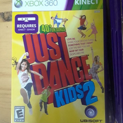 XBOX360 KINECT "JUST DANCE KIDS 2 "