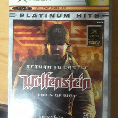 XBOX WOLFENSTEN TIDES OF WAR