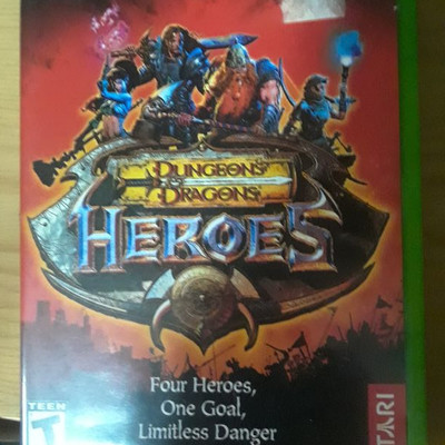 XBOX DUNGEON AND DRAGONS "HEROES"