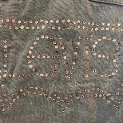 Vintage Levi 70506-0211 Jean Jacket Size Large - handmade light up