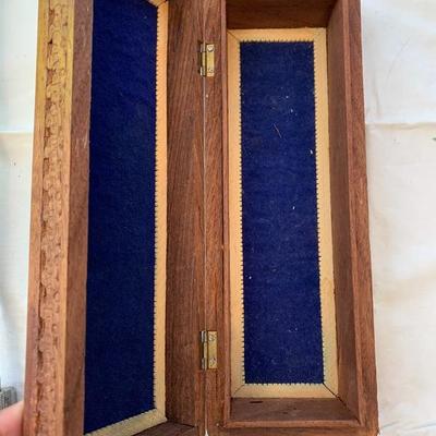 Carved Wood Incense Box