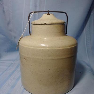 Stoneware Western Jug with Hasp
