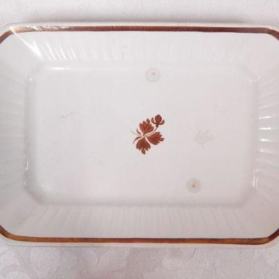 Wedgwood Royalstone Tea Leaf Platter - 8-1/2" x 12"