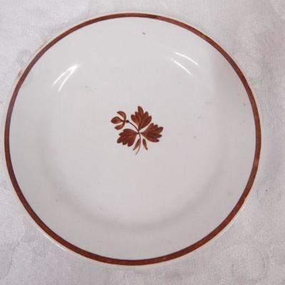 Royal Ironstone Alfred Meakin Tea Leaf 6-1/2" Plate