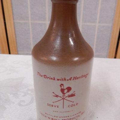 Cock 'n Bull Stoneware Ginger Beer Bottle 12 oz.