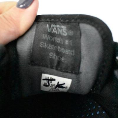 Black Vans Shoes with Brown Soles: Ultracush Lite Pro, Men's Size 9