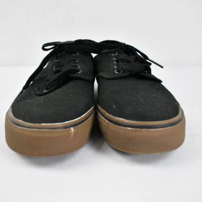Black Vans Shoes with Brown Soles: Ultracush Lite Pro, Men's Size 9