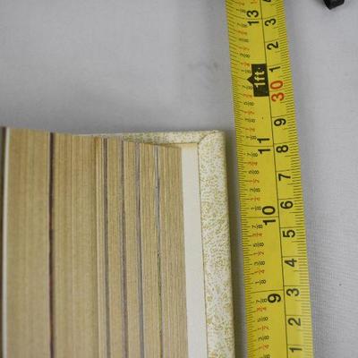 Holy Bible, Hardcover, Cream with Metallic Gold Accents, New Condition 1968