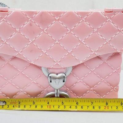 Pink Project MC2 Hard Purse Container - Everything Empty