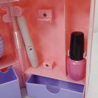 Pink Project MC2 Hard Purse Container - Everything Empty
