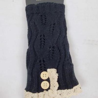 Black & Lace Fashion Arm Warmers