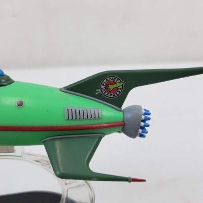 Planet Express Statue & Battlestar Galactica Ship