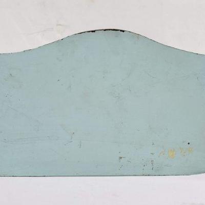 Small Blue Distressed Letter/Organizer - Needs Cleaning