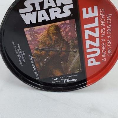 Star Wars Chewbacca Tin with Puzzle - Not Verified