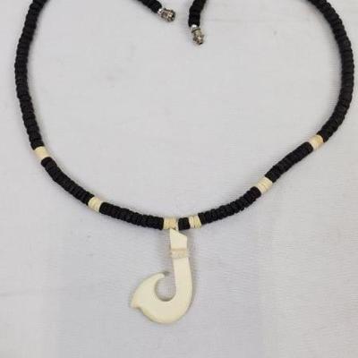 Cross Wall Hanging, Cross Necklace & Puka Shell Necklace