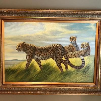 Cheetah Painting