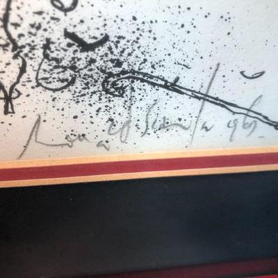 Ronald Searle print