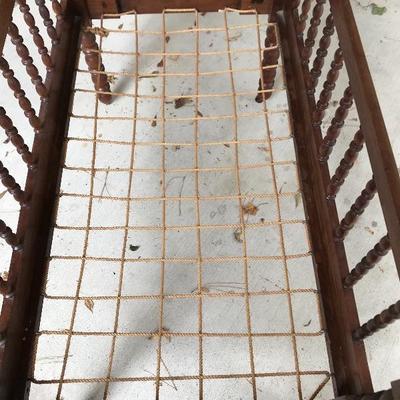 Victorian Rope Tester Baby Bed