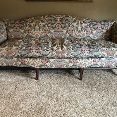 Chippendale Camelback Sofa