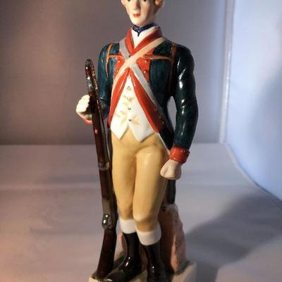 Two Vintage Revloutionary War figurines by Andrea