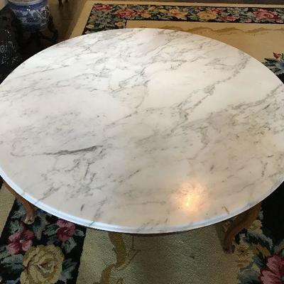 Round Marble Coffee Table 