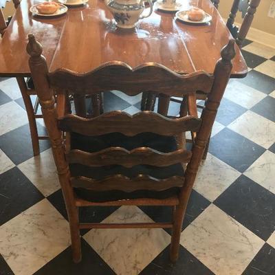 Drop Leaf Pine Farmhouse Table