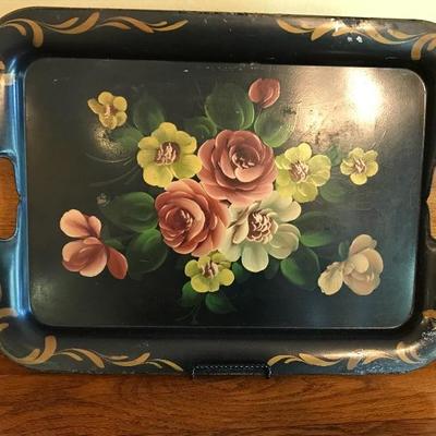 Three Black Trays