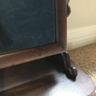 Shaving Mirror and Book of Texas