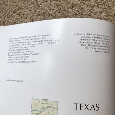 Shaving Mirror and Book of Texas