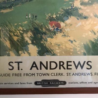 St. Andrews Fife Framed Poster