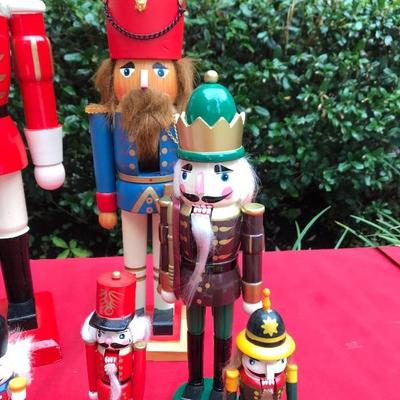 Lot of 8 Nutcrackers 