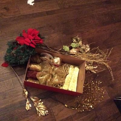 Christmas Swags, Wreaths, & Ribbon