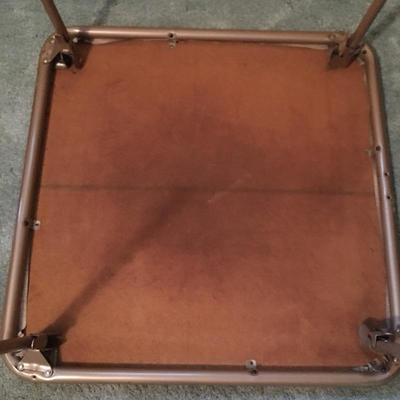 Lot 13 - Vintage Card Table & Chairs
