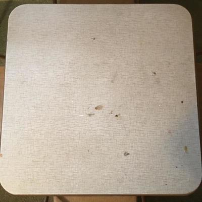 Lot 13 - Vintage Card Table & Chairs