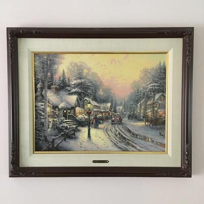 Lot 15 - Thomas Kinkade Framed Artwork 