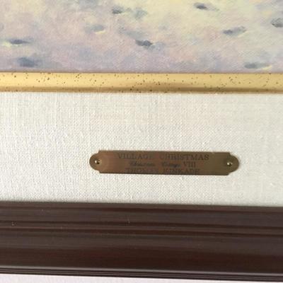 Lot 15 - Thomas Kinkade Framed Artwork 