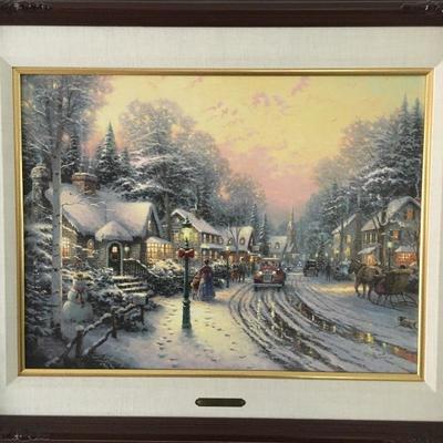 Lot 15 - Thomas Kinkade Framed Artwork 