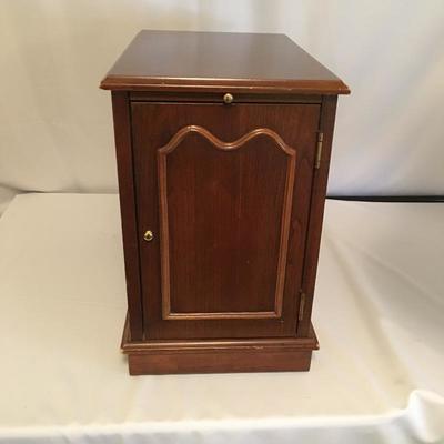 Lot 16 - Side Table & Floor Lamp