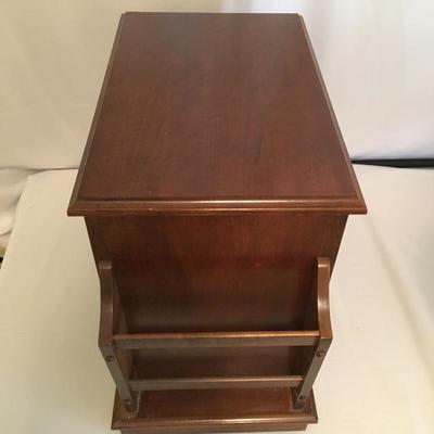 Lot 16 - Side Table & Floor Lamp