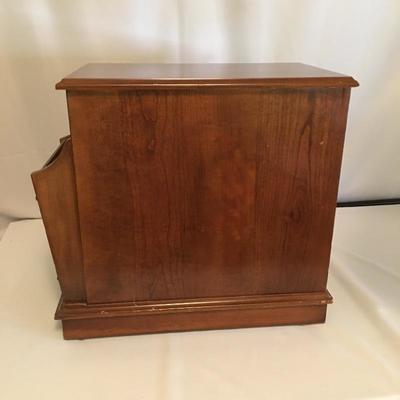 Lot 16 - Side Table & Floor Lamp