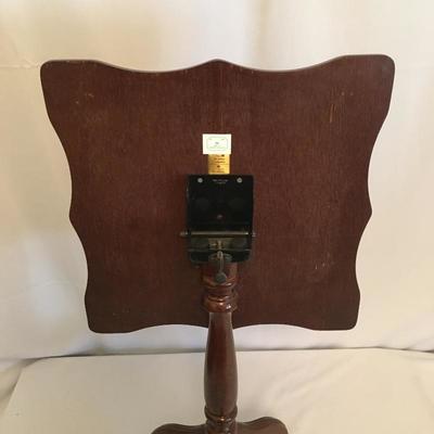 Lot 17 - Tiffany Style Lamp & Side Table