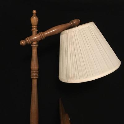Lot 27 - Side Table & Lamp