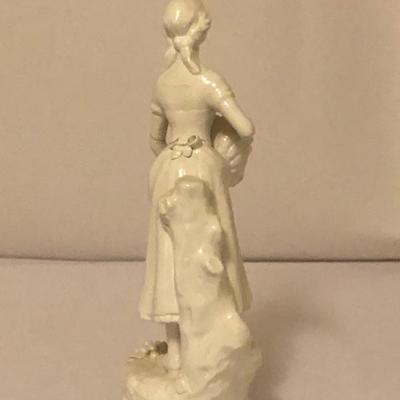Lot 47 - Belleek Vase & Figurines
