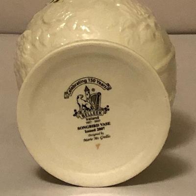Lot 47 - Belleek Vase & Figurines