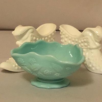 Lot 55 - Milk Glass & More