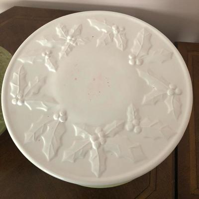 Lot 65 - Four Cake Platters
