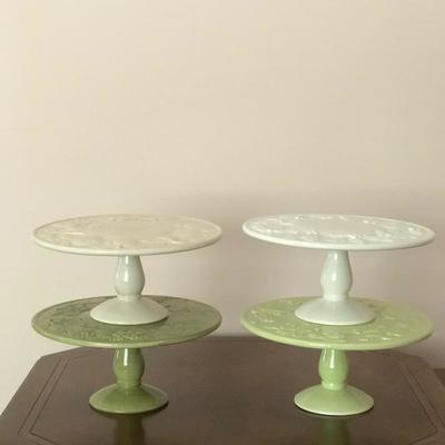 Lot 65 - Four Cake Platters