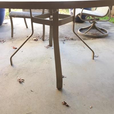 Lot 68 - Patio Table & Chairs