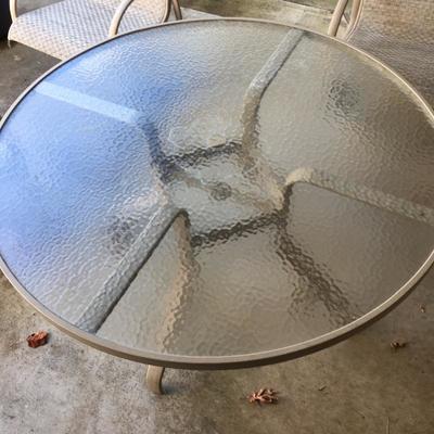 Lot 68 - Patio Table & Chairs