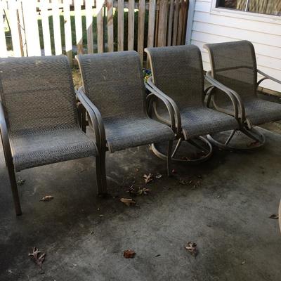 Lot 68 - Patio Table & Chairs